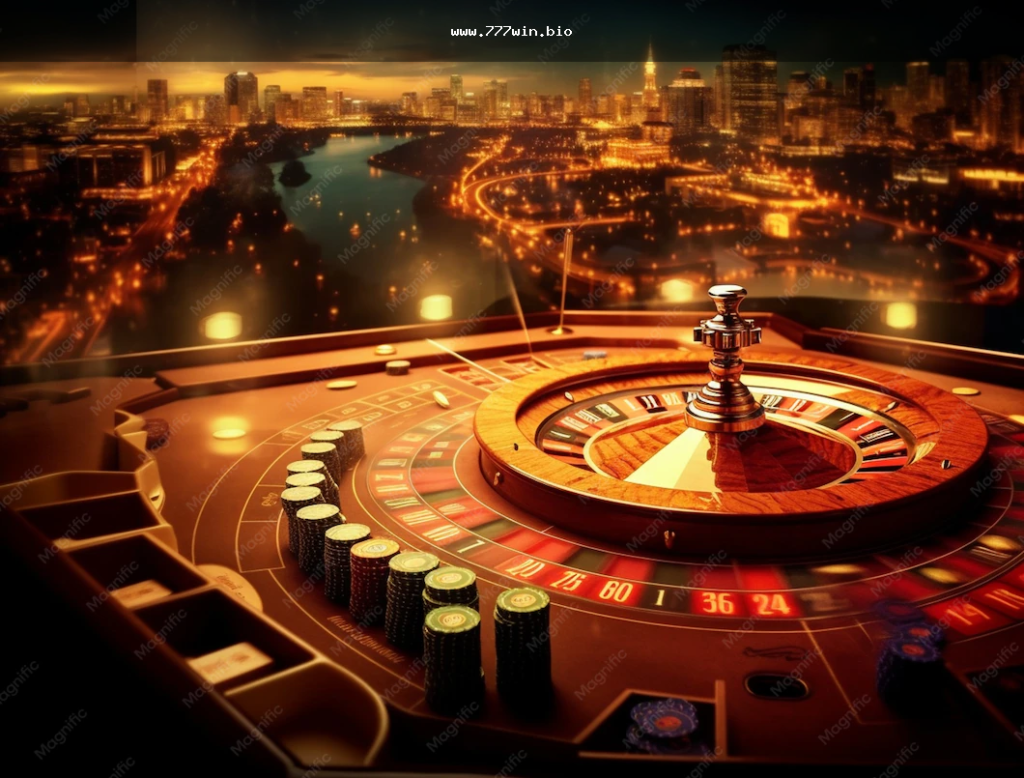 Imagem ilustrativa do lobby de cassino com roleta online na 777win Brasil