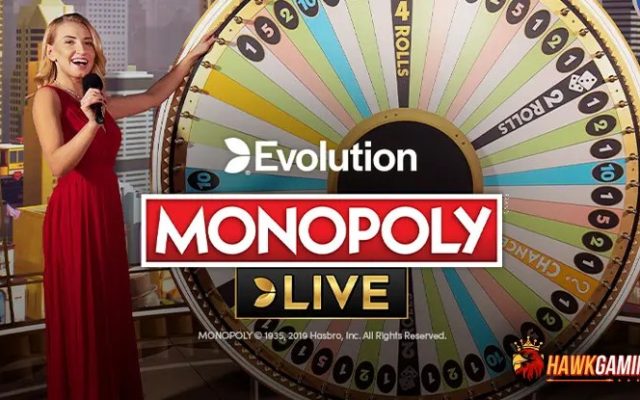 Monopoly Live — Tabuleiro ao Vivo com Bonus Evolution