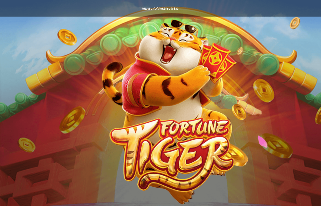 Ilustração de Fortune Tiger na 777win Brasil