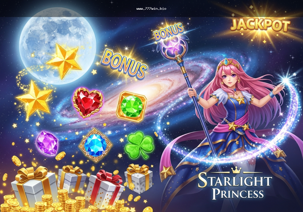 Imagem ilustrativa de jogos de cassino online com tema de fantasia e interface mobile