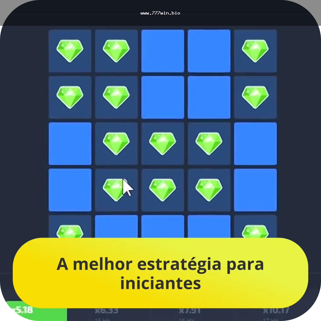 Placeholder: painel de jogo Mines com controle de banca na 777win Brasil