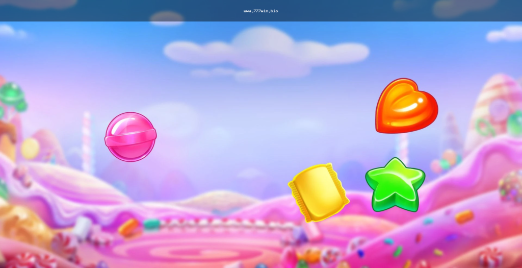 Usuário explorando sugar rush demo no celular com orientação da 777win Brasil